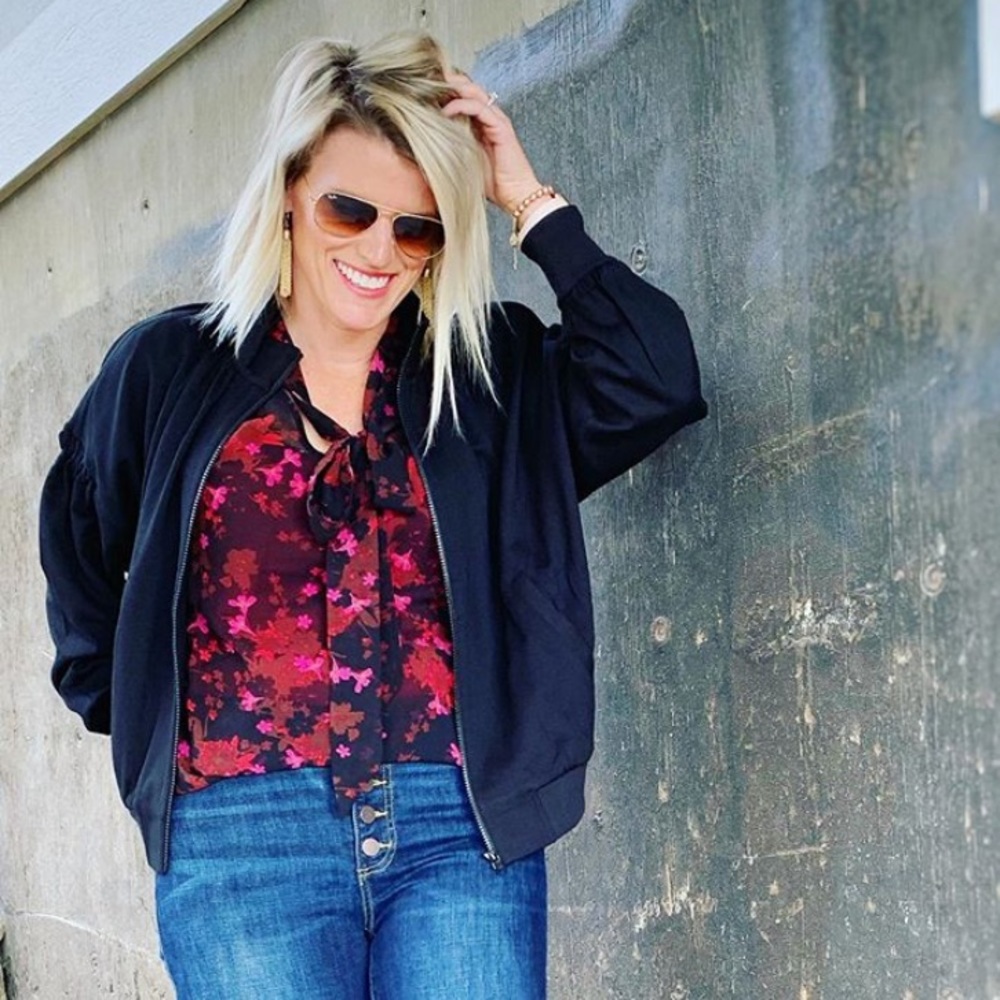 Cabi Chance Bomber Jacket, Size Small, NWOT